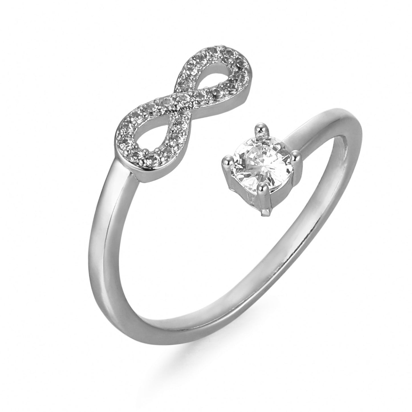 Bague initiale personnalisée et élégante