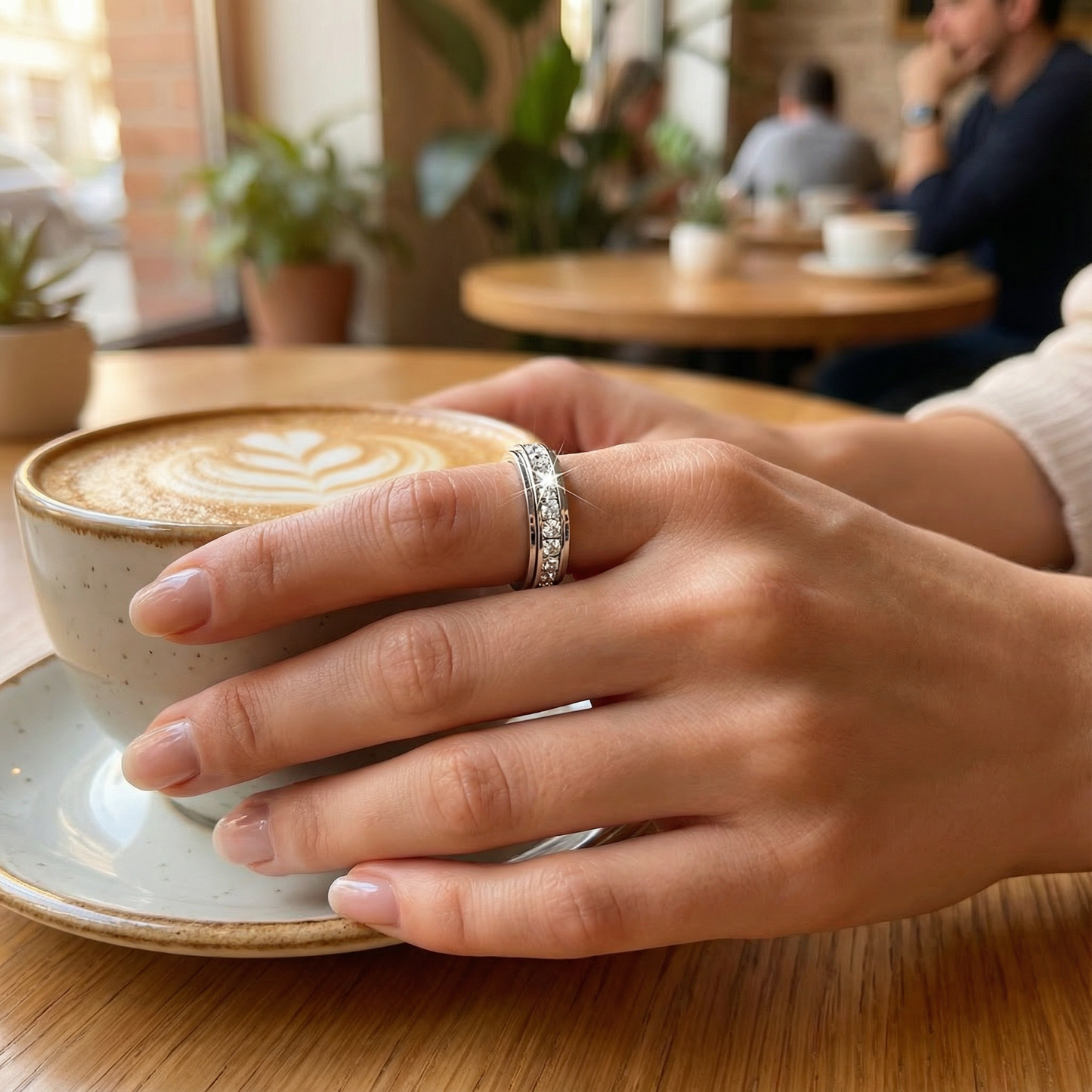 Bague tournante en oxyde de zirconium