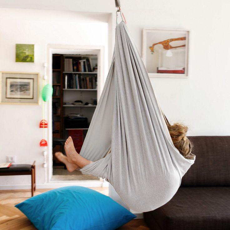 Balançoire-hamac thérapeutique pour enfant pour le calme, la concentration et la confiance en soi