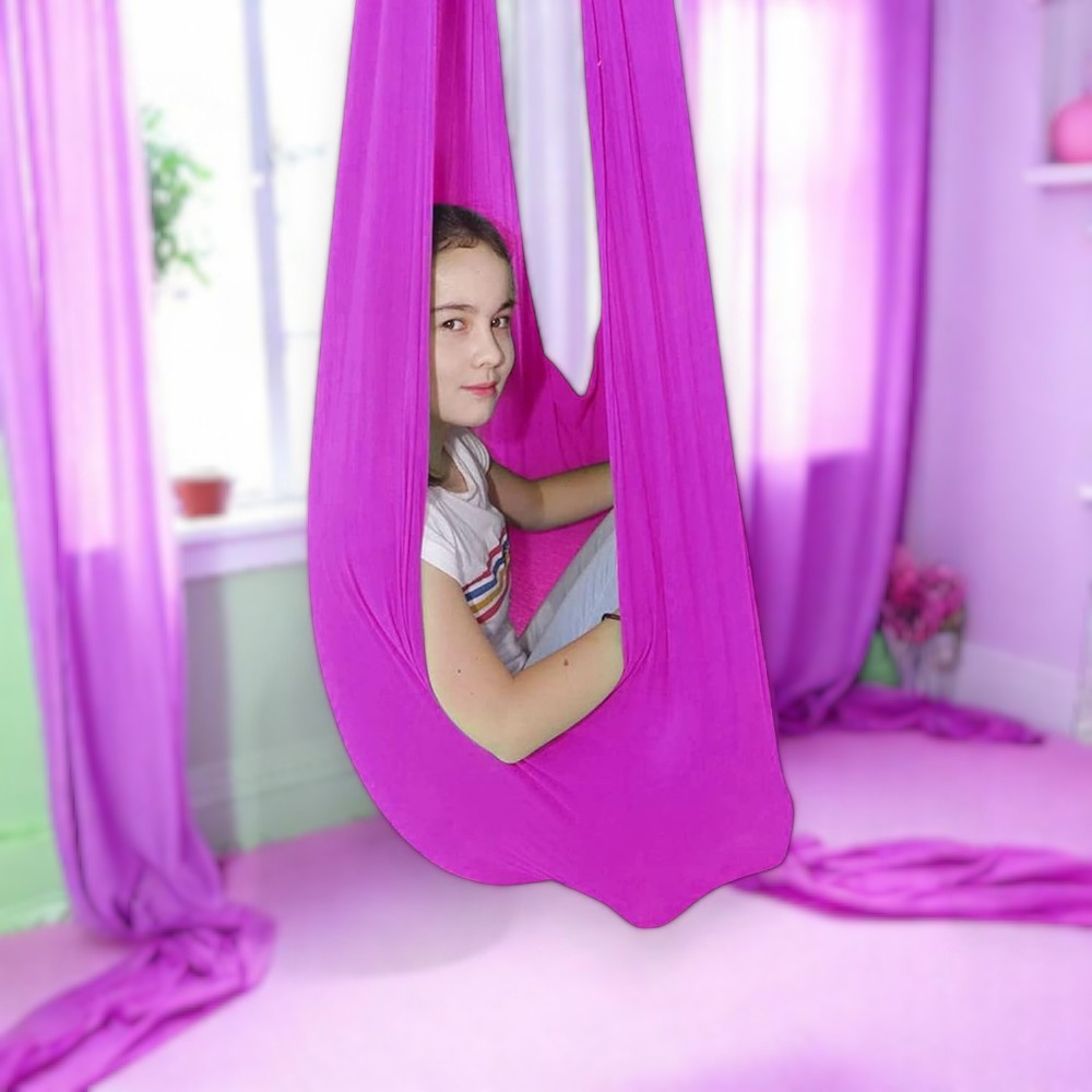 Balançoire sensorielle apaisante pour enfants et besoins spécialisés