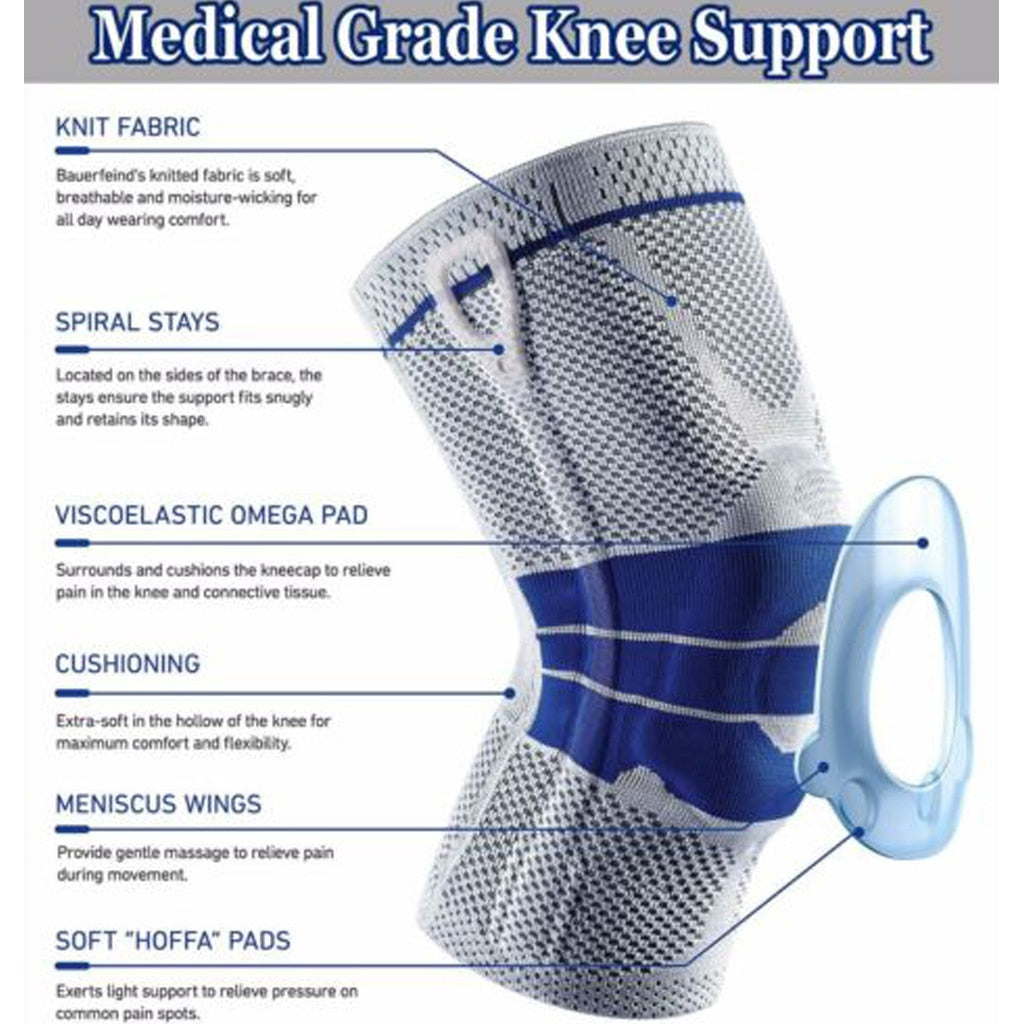 Bandage de compression pour le genou pour soulager les douleurs articulaires