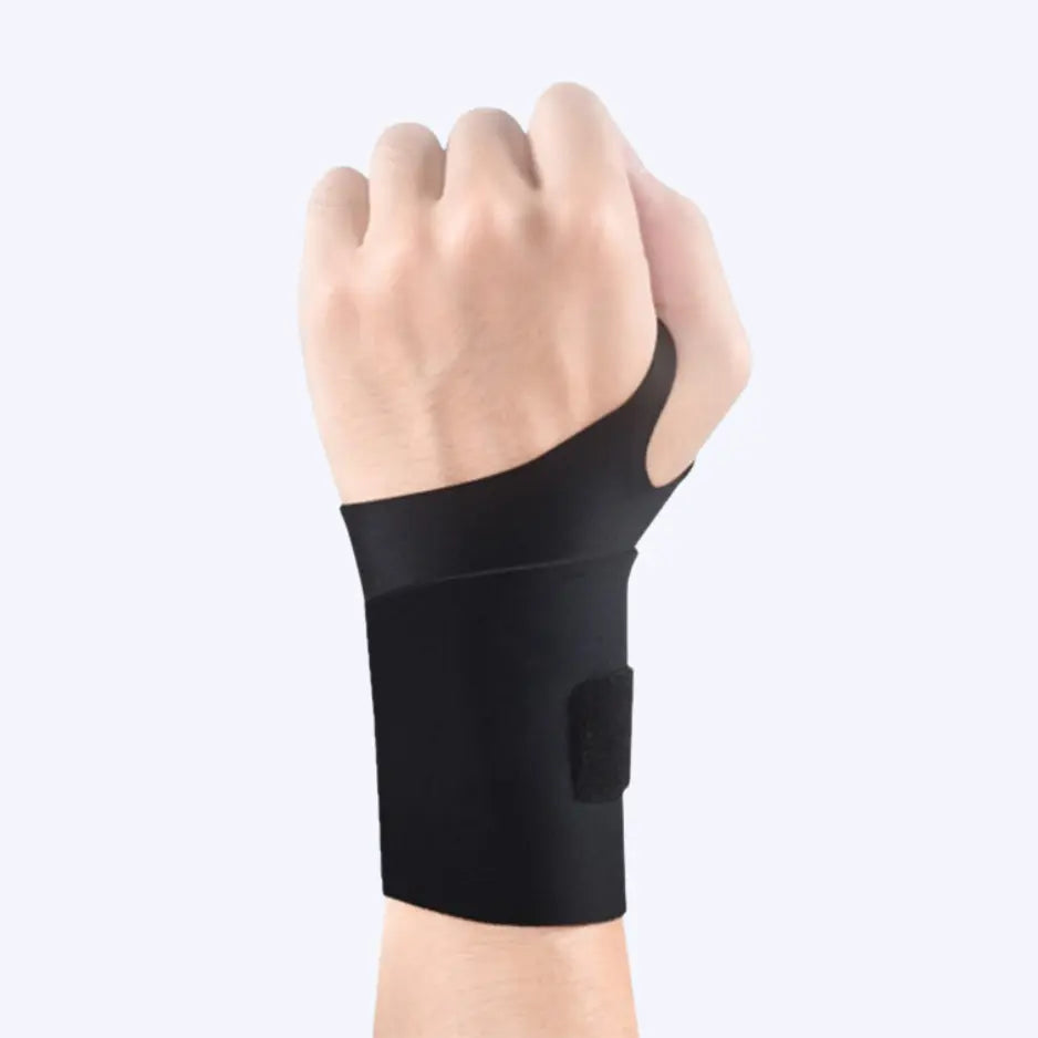 Bandage poignet ajustable pour soulagement de la douleur