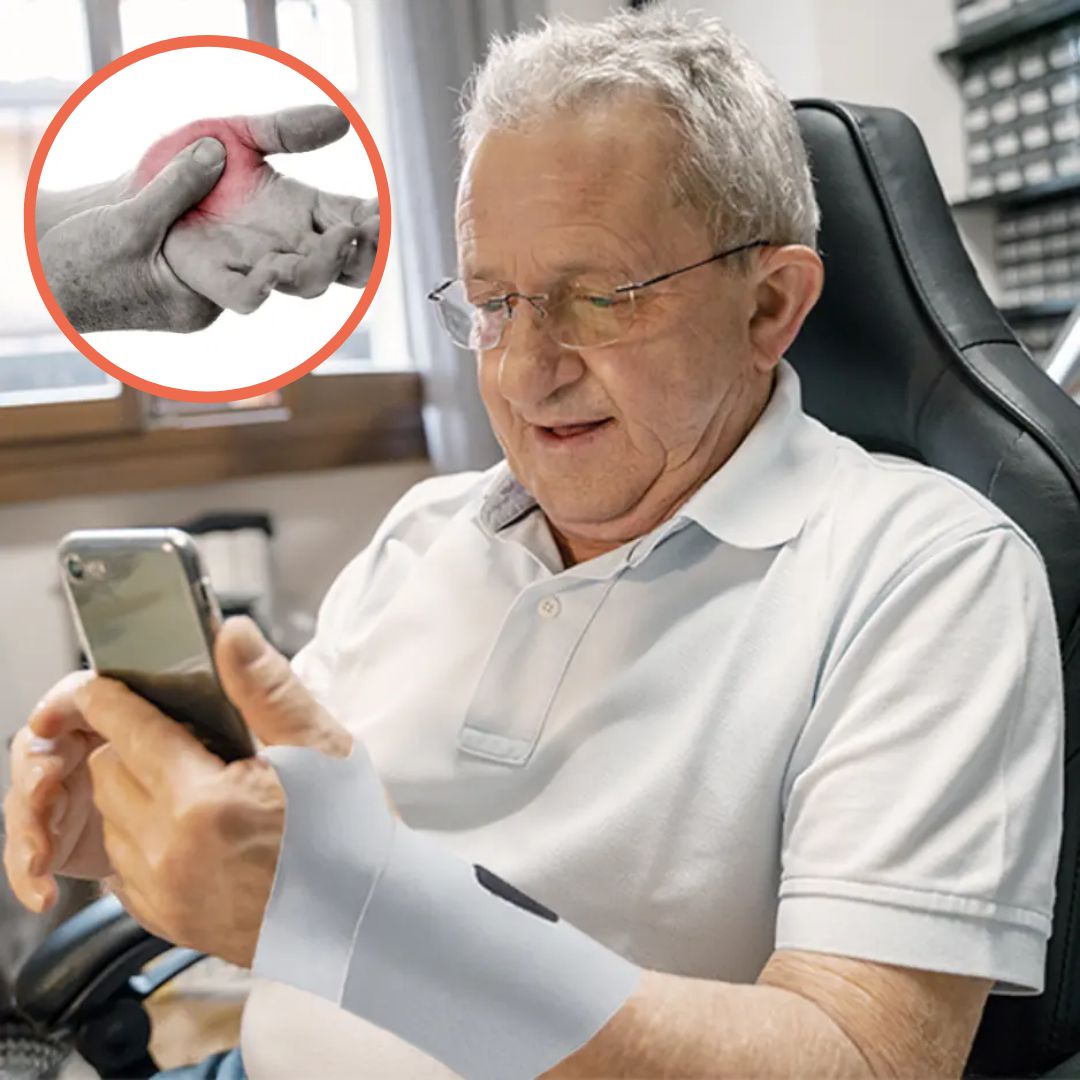 Bandage poignet ajustable pour soulagement de la douleur
