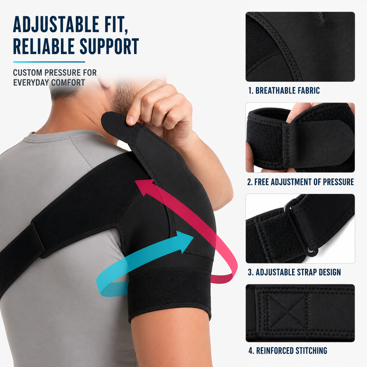 Bandeau d'épaule réglable