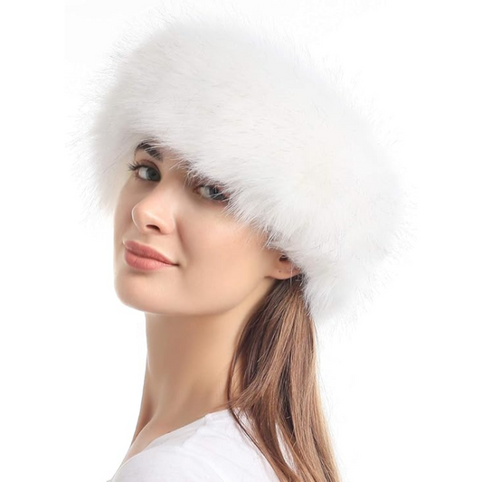 Bandeau d'hiver en fausse fourrure