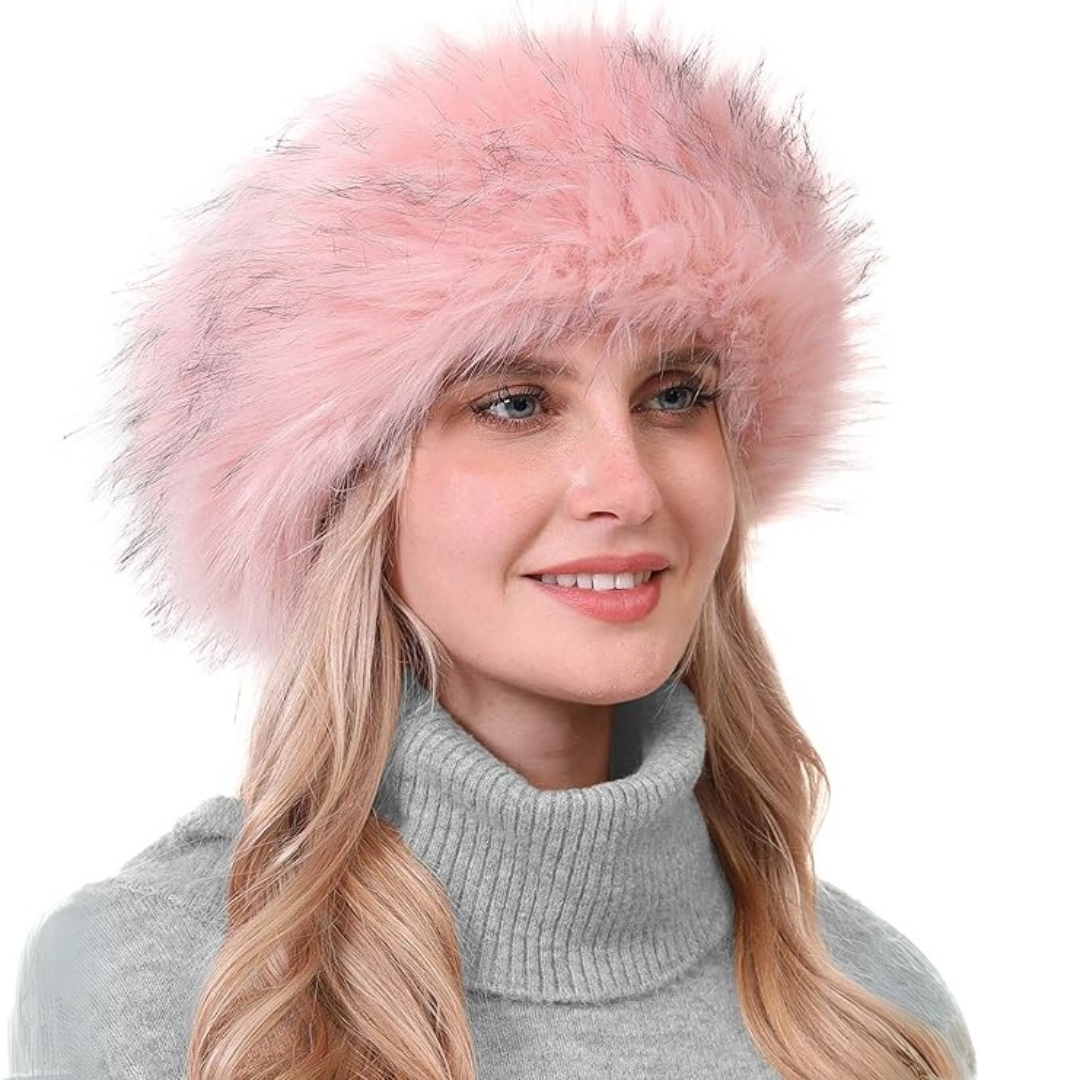 Bandeau d'hiver en fausse fourrure