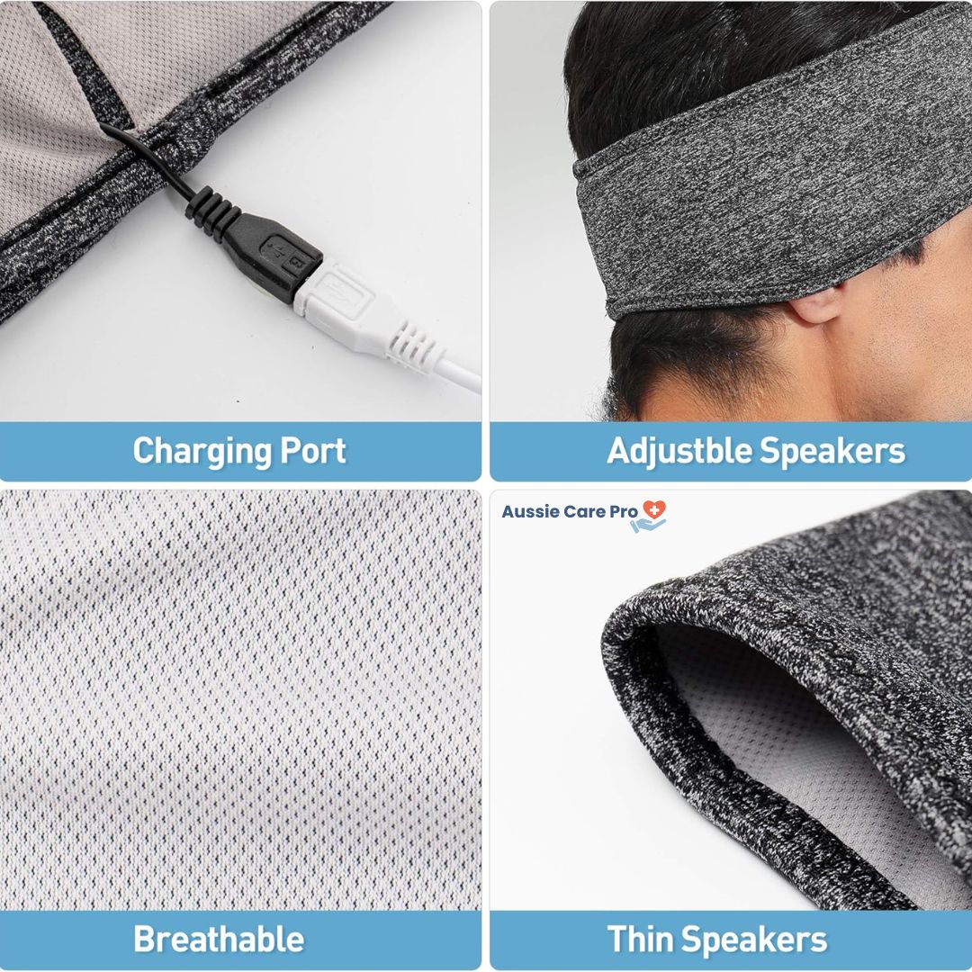 Bandeau de sommeil avec écouteurs Bluetooth