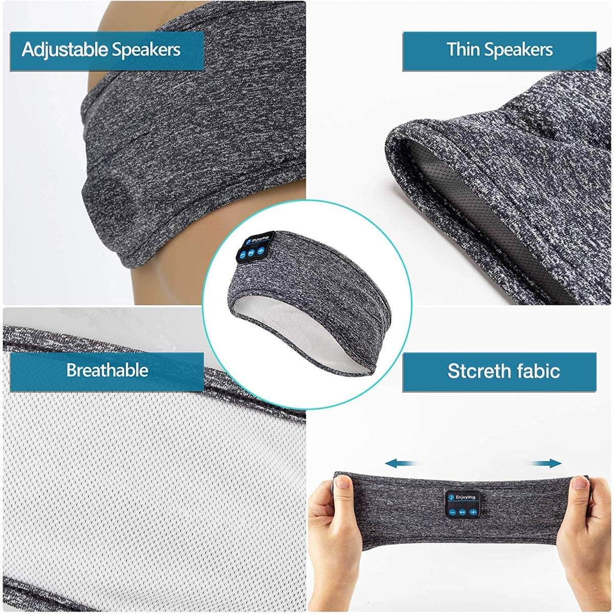 Bandeau frontal Bluetooth sans fil