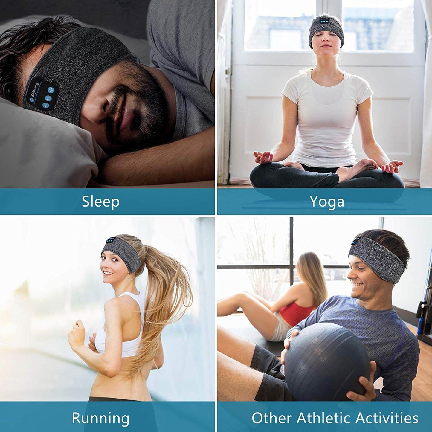 Bandeau frontal Bluetooth sans fil