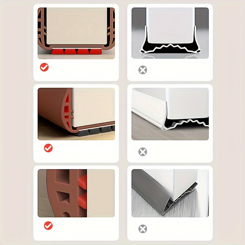 Bas de porte aérostop réglable