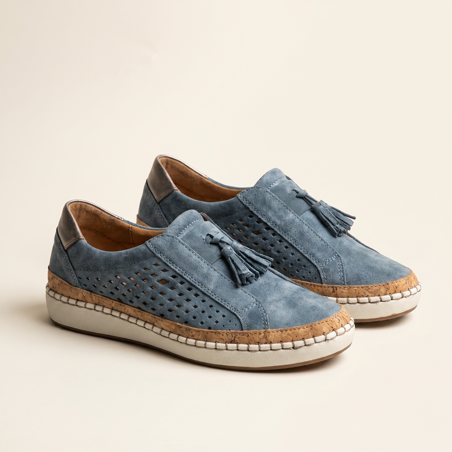 Baskets à enfiler respirantes pour femme | Chaussures orthopédiques confortables pour la marche quotidienne