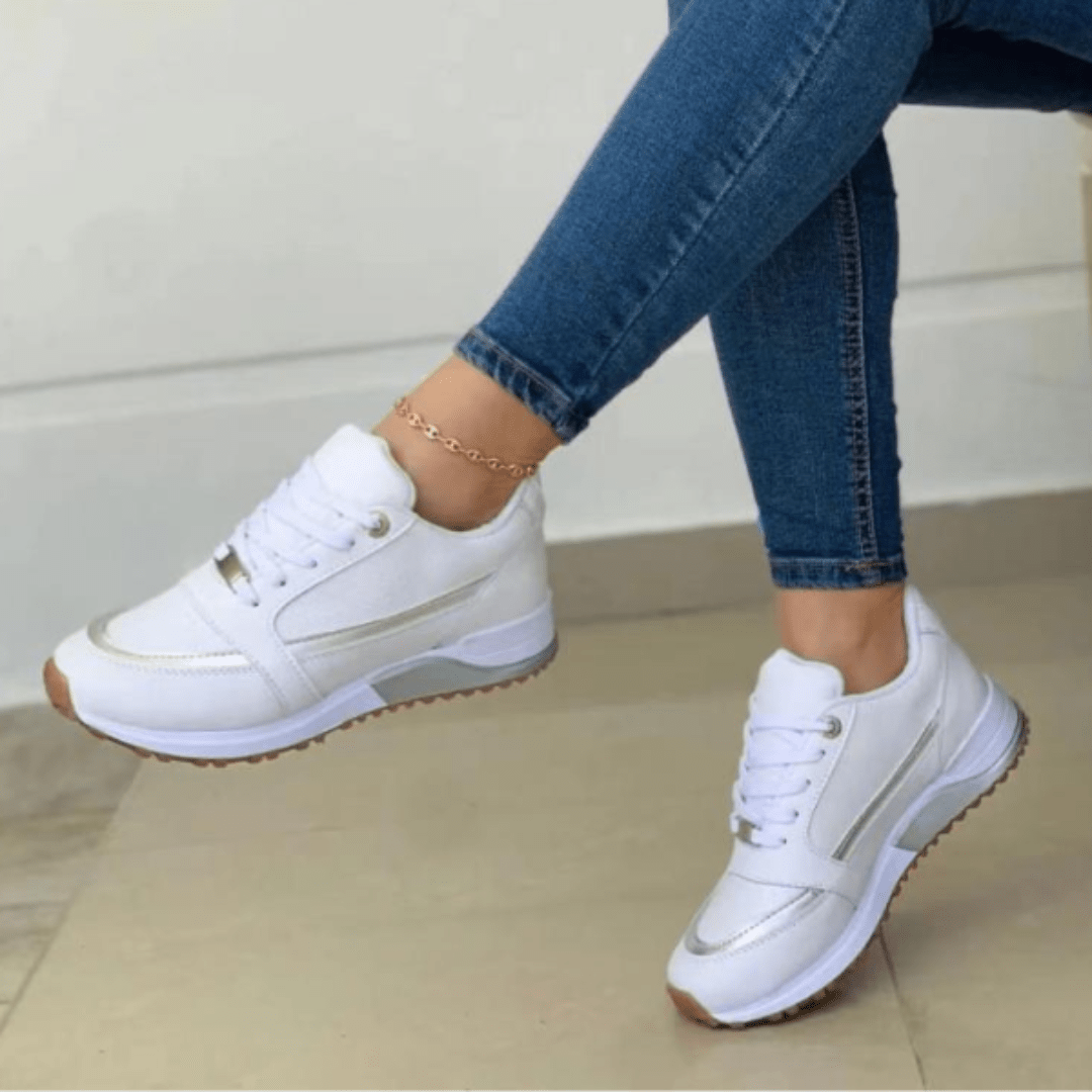 Baskets à lacets tendance pour femme