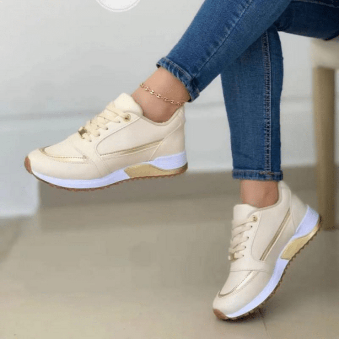 Baskets à lacets tendance pour femme