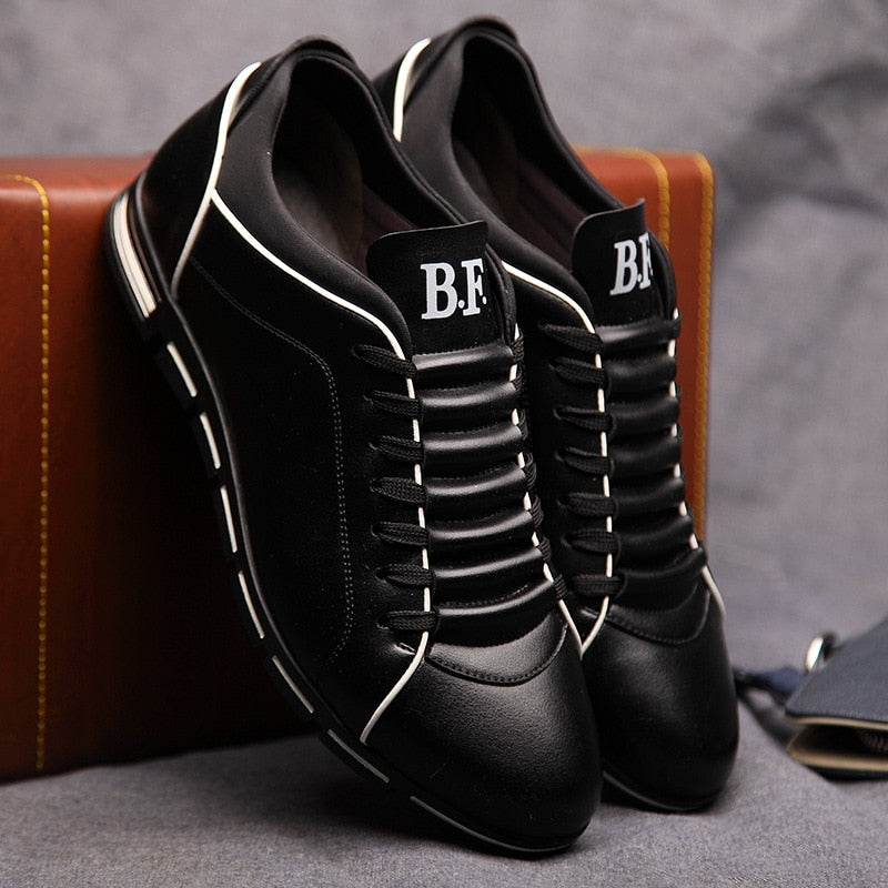 Baskets décontractées à lacets pour homme