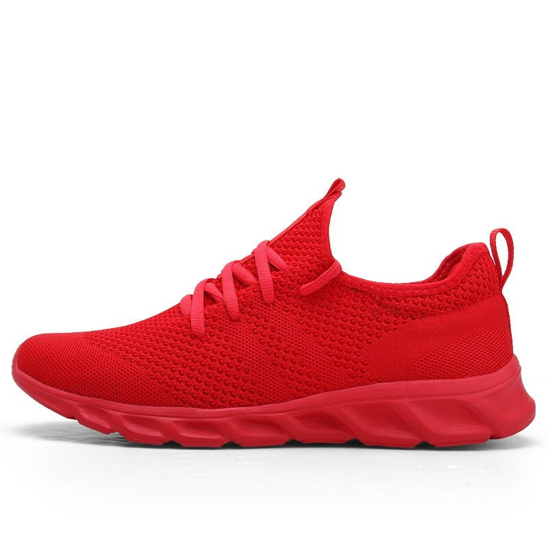 Baskets homme en maille respirante
