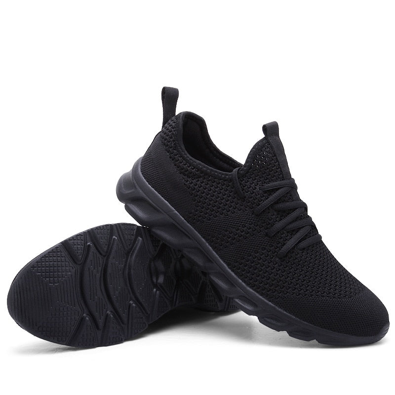 Baskets homme en maille respirante