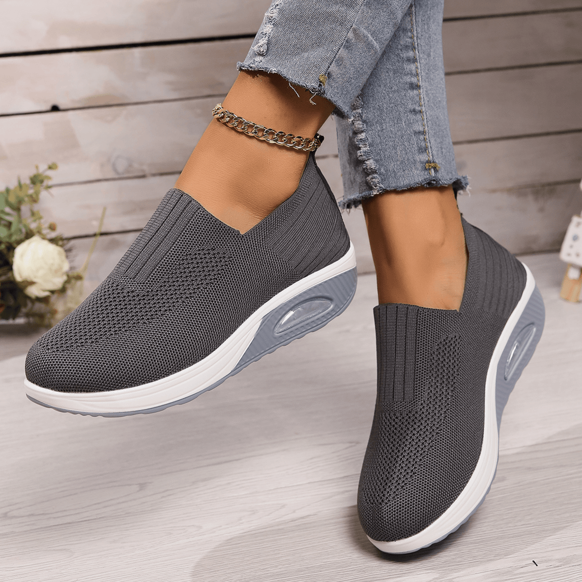 Baskets orthopédiques confort - soutien du pied - design moderne