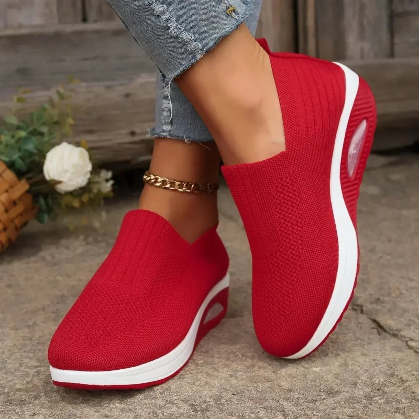 Baskets orthopédiques confort - soutien du pied - design moderne