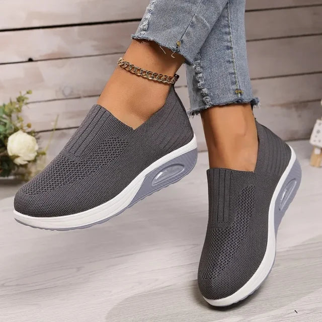 Baskets orthopédiques pour femme - Antidérapantes et respirantes