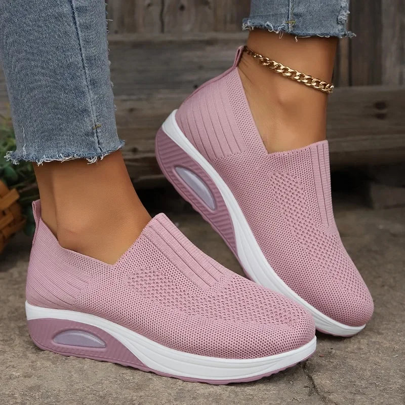 Baskets orthopédiques pour femme - Antidérapantes et respirantes