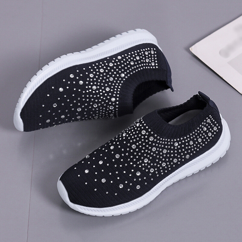 Baskets respirantes en maille pour femme