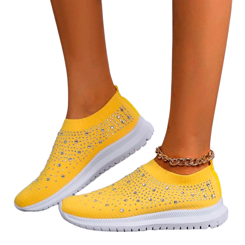 Baskets respirantes en maille pour femme