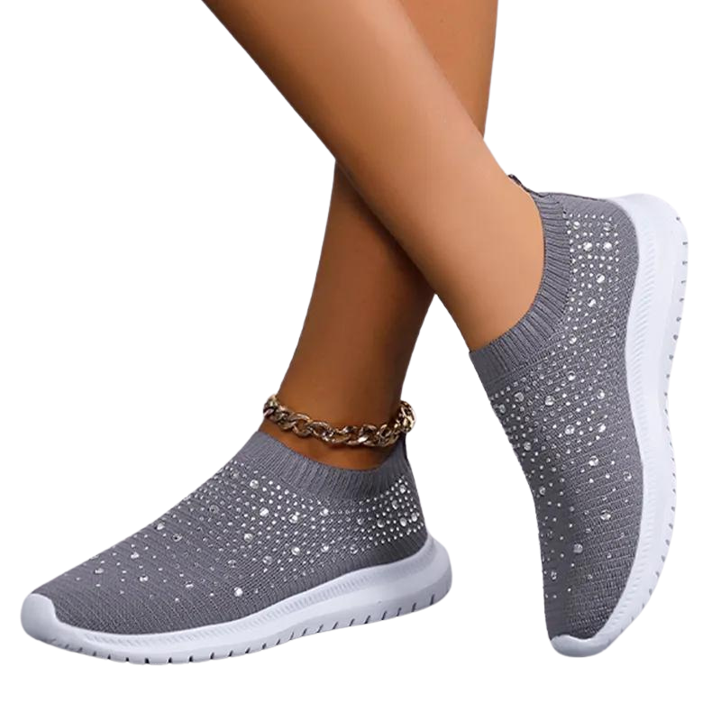 Baskets respirantes en maille pour femme