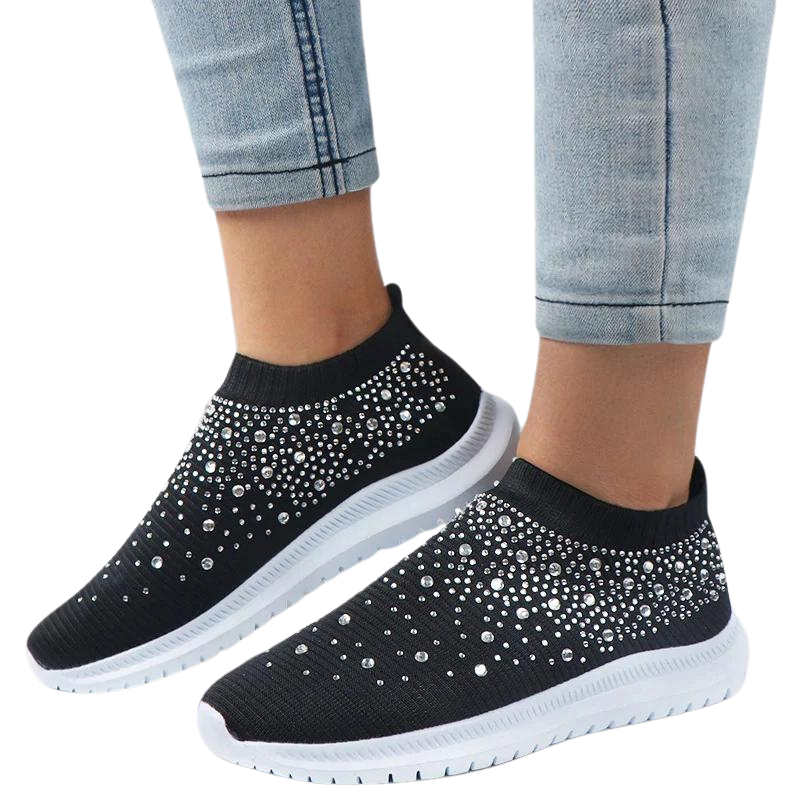 Baskets respirantes en maille pour femme