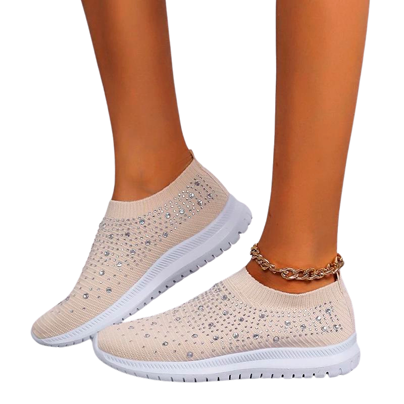 Baskets respirantes en maille pour femme