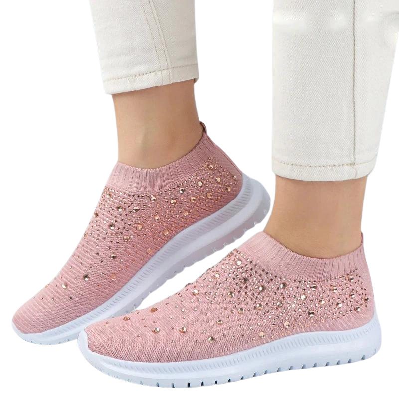 Baskets respirantes en maille pour femme