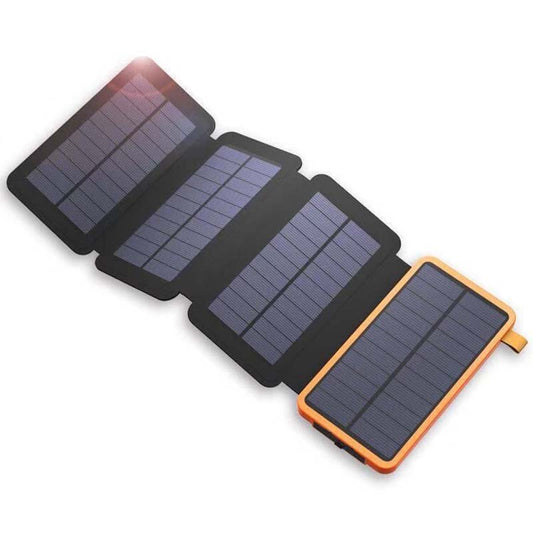 Batterie externe solaire pliante et étanche