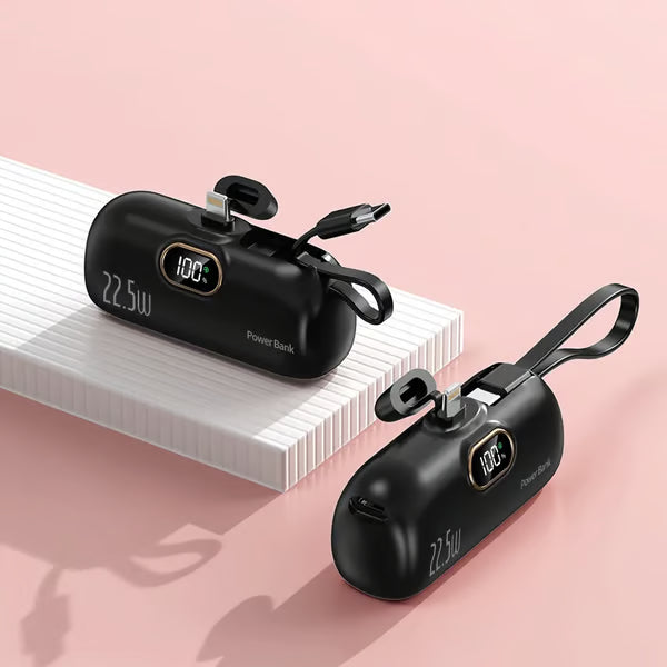Batterie portable 22,5 W avec affichage numérique