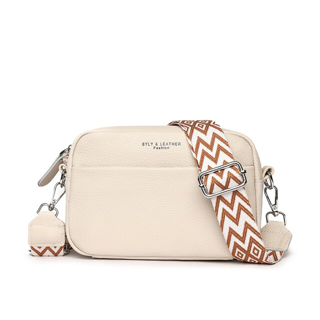 Bella - leather shoulder bag for women