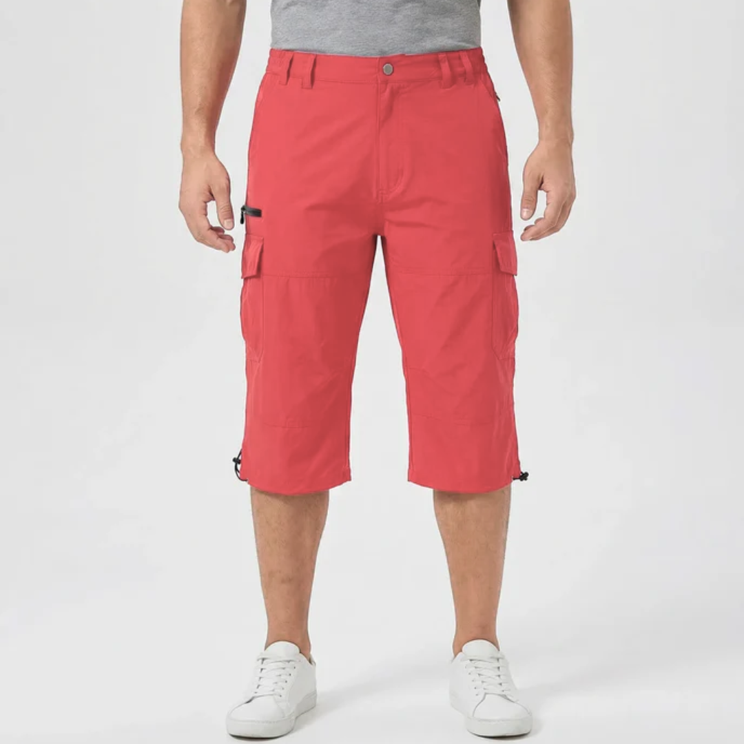 Bermuda cargo trois-quarts de randonnée