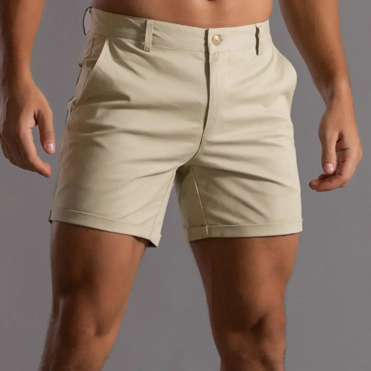 Bermuda chino homme élégant et confortable