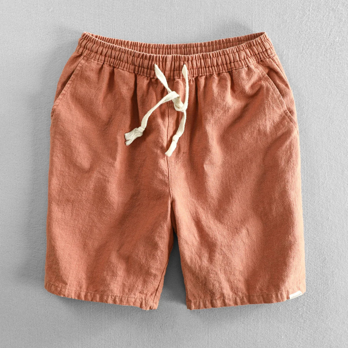 Bermuda homme casual à taille élastique