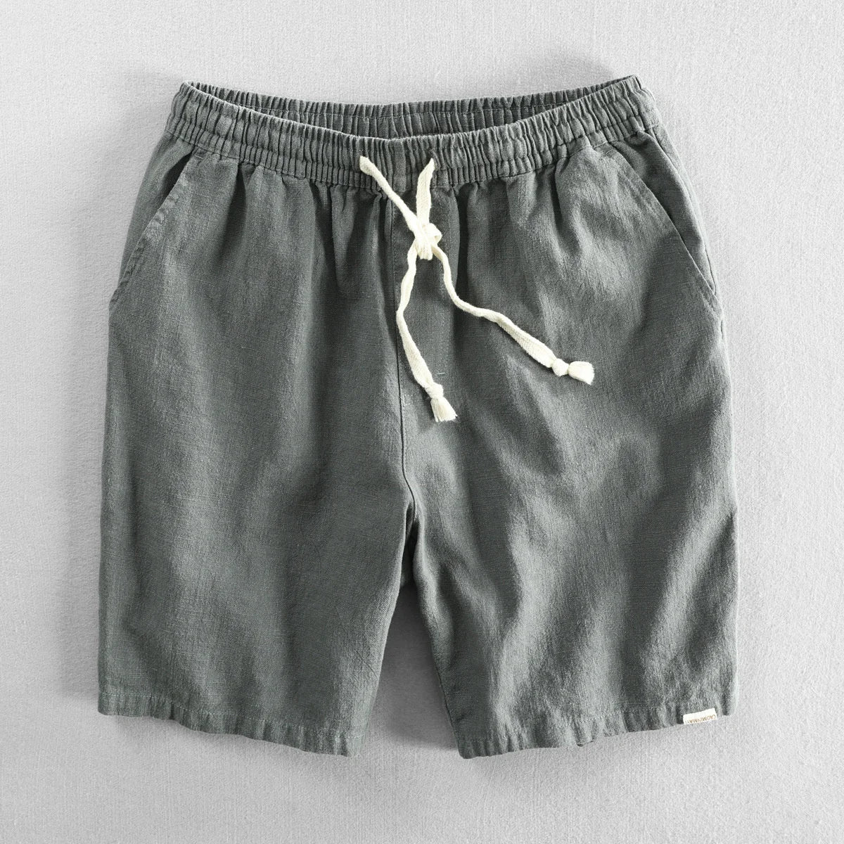 Bermuda homme casual à taille élastique