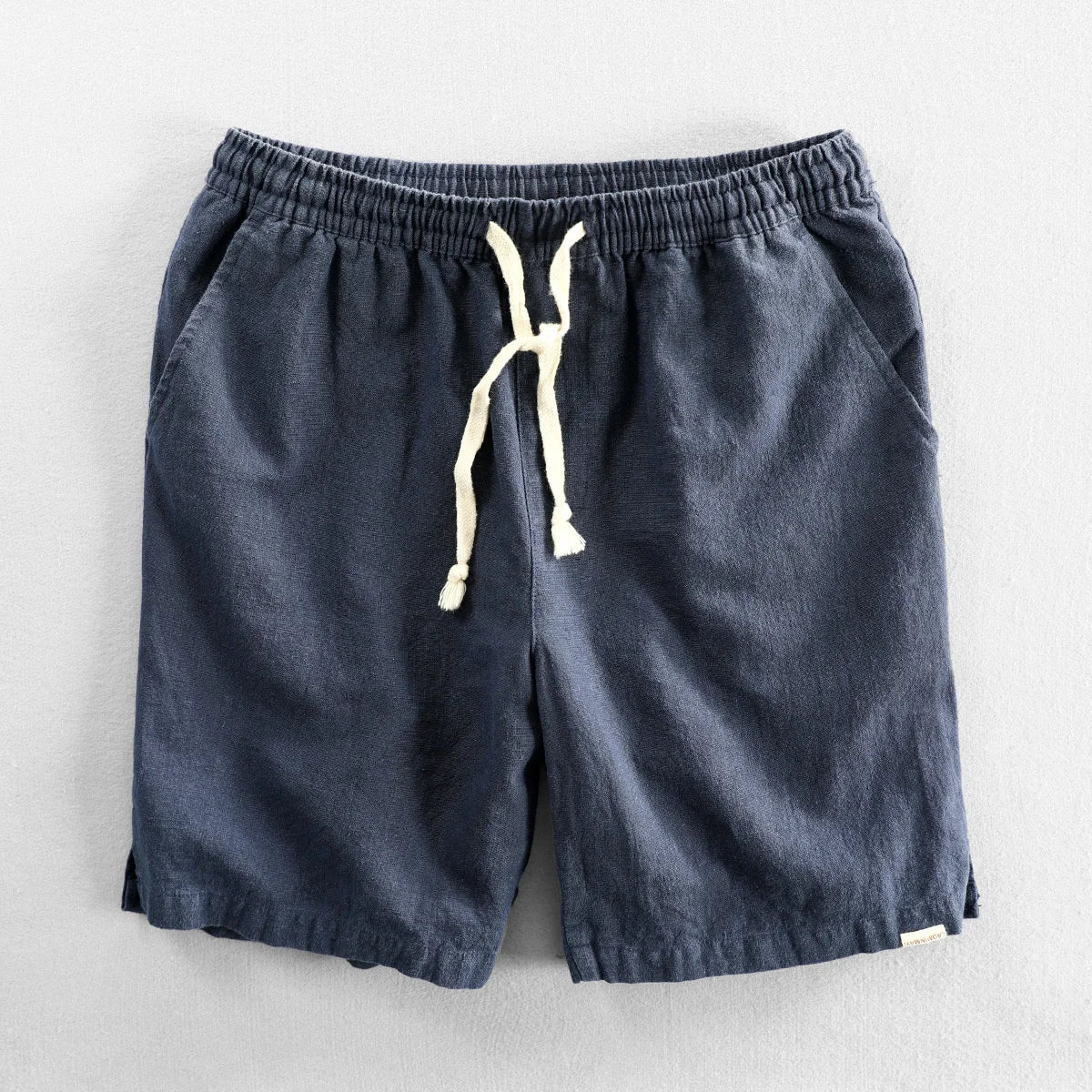 Bermuda homme casual à taille élastique