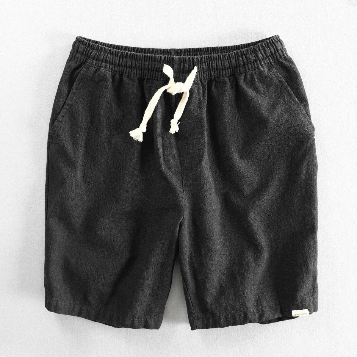 Bermuda homme casual à taille élastique