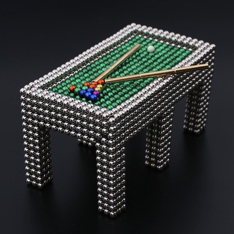 Billes magnétiques cube Rubik antistress