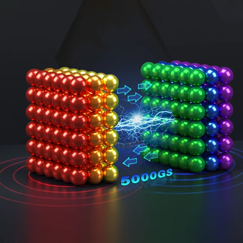 Billes magnétiques cube Rubik antistress