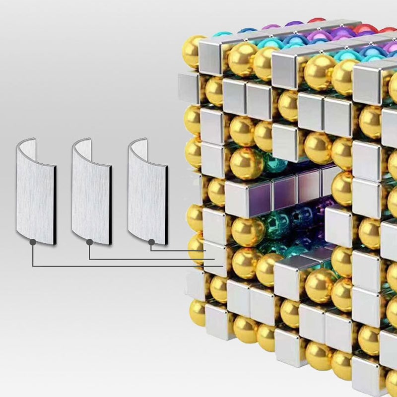 Billes magnétiques cube Rubik antistress
