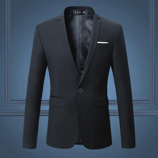 Blazer classique pour homme - Élégance intemporelle pour toutes les occasions automnales