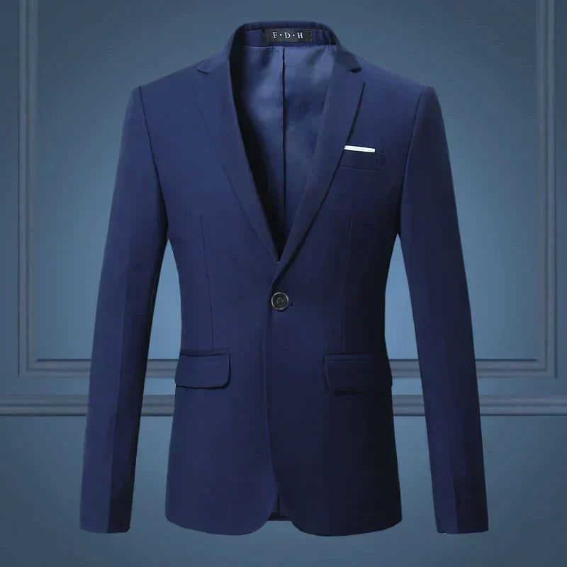 Blazer classique pour homme - Élégance intemporelle pour toutes les occasions automnales