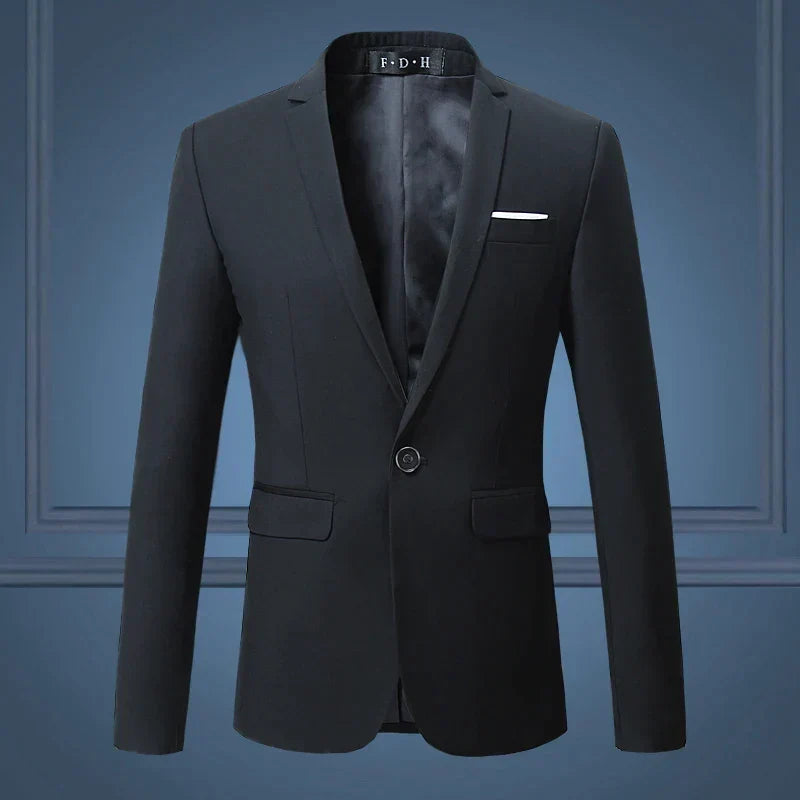 Blazer classique pour homme - Élégance intemporelle pour toutes les occasions automnales