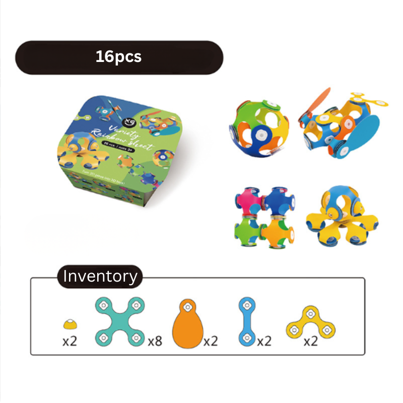 Blocs de construction magnétiques pour enfants, jouet STEM