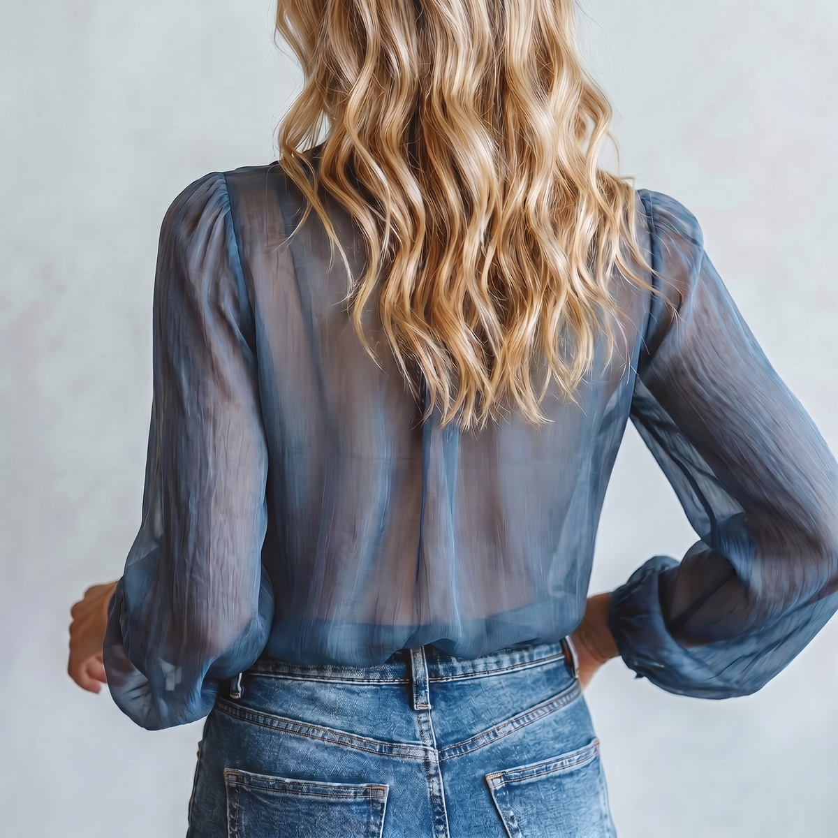 Blouse bohème à fleurs, coupe ample légère pour l'été