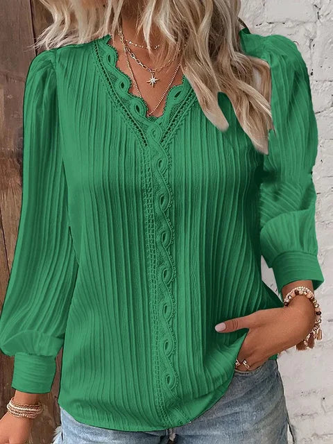 Blouse pour femme avec détails élégants