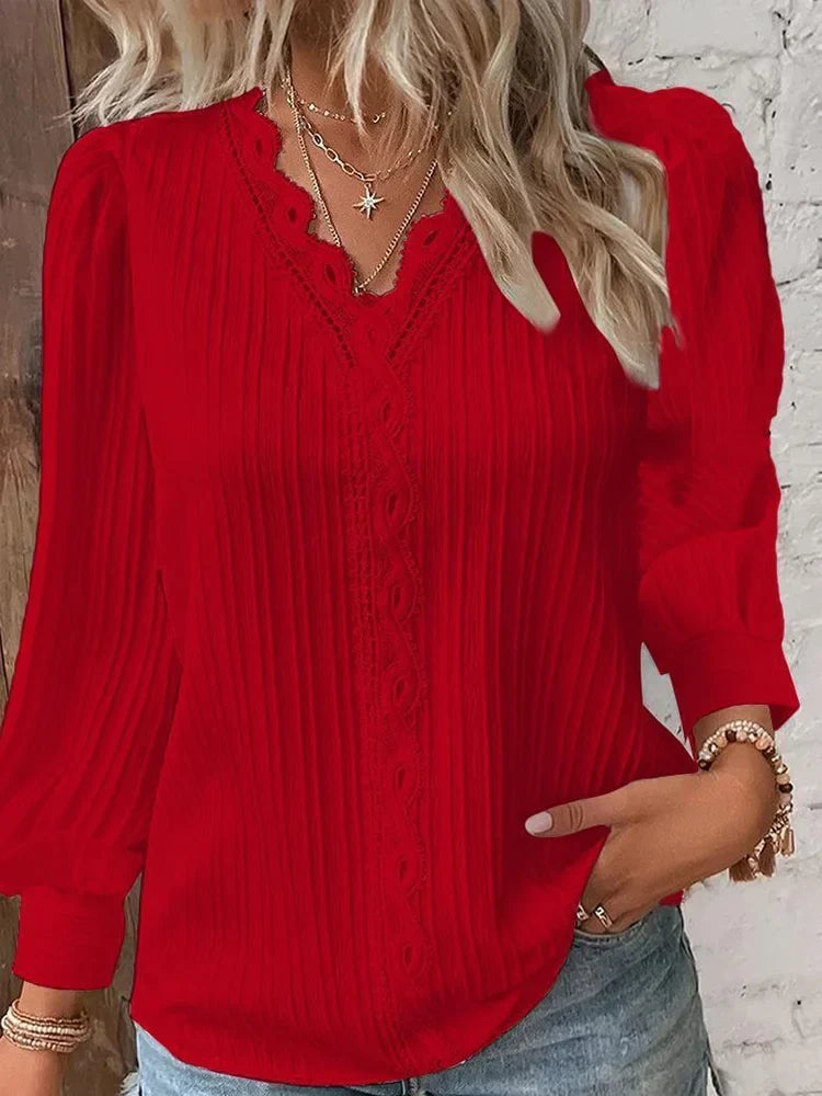 Blouse pour femme avec détails élégants