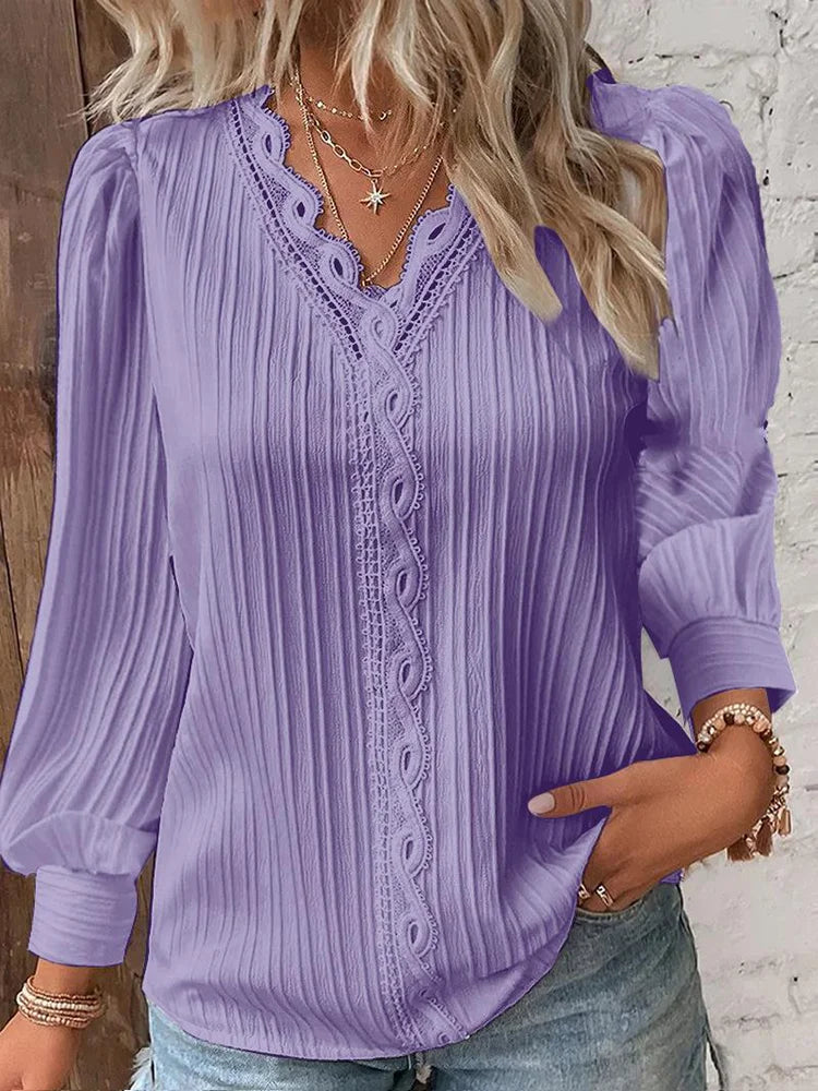 Blouse pour femme avec détails élégants